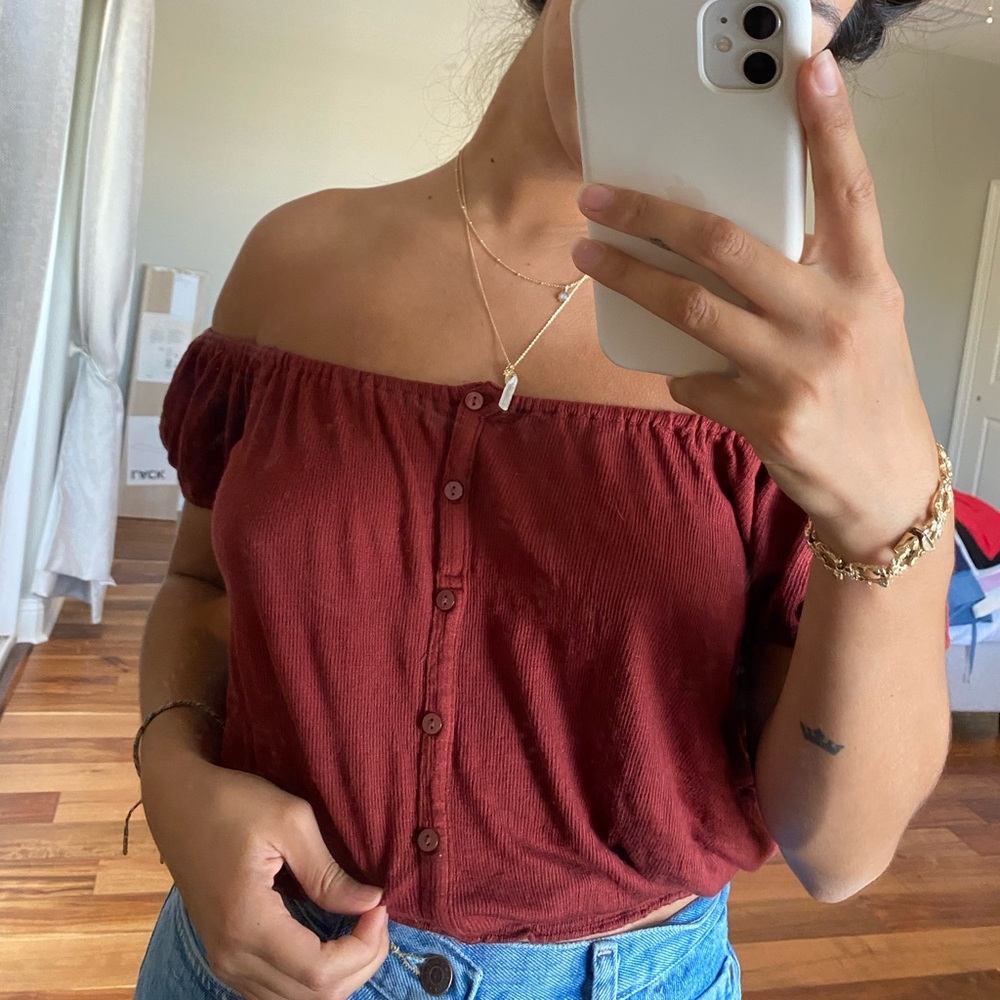 Off the shoulder top